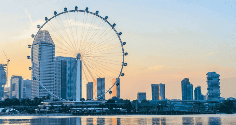 Ride in Singapore Flyer