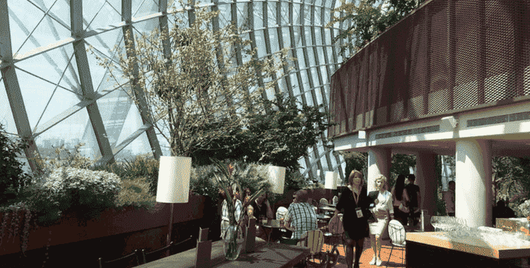 Pollen restaurant, Singapore