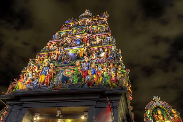 Sri Srinivasa Perumal Temple in Singapore