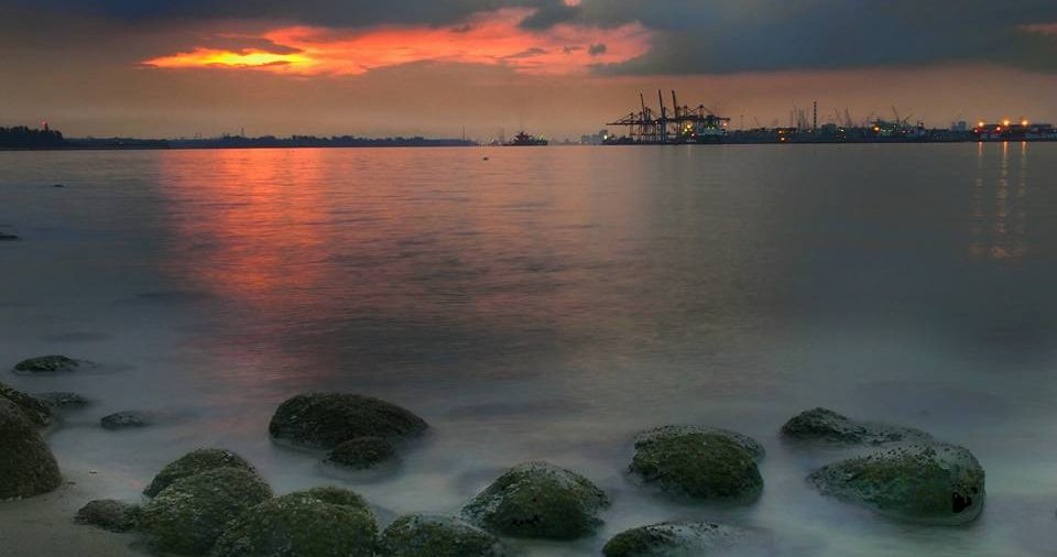 Punggol Beach in Singapore