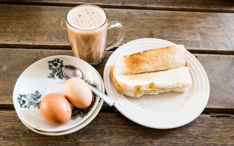Kopi and Kaya Toast