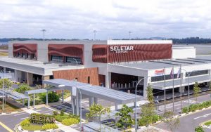 Pickup and drop off point of Seletar Airport Singapore