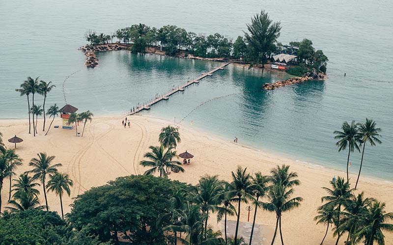 Explore Sentosa Beaches in Singapore