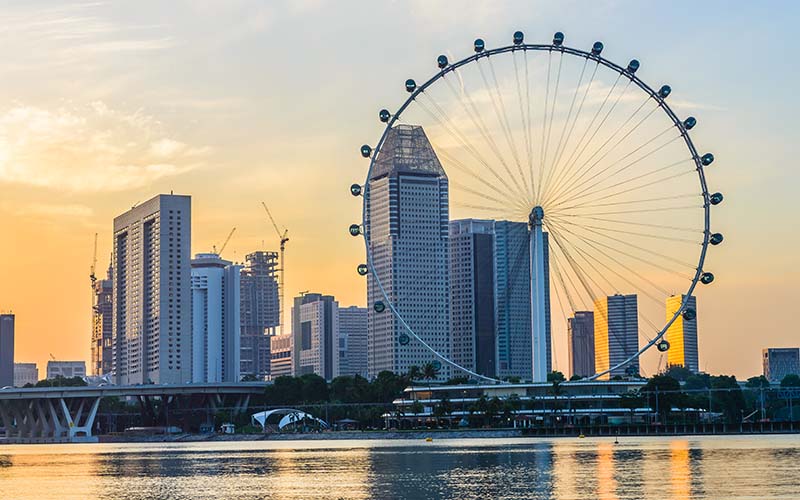 Singapore skyline