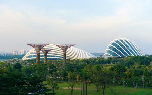 Various attractions in Singapore including iconic landmarks and cultural sites