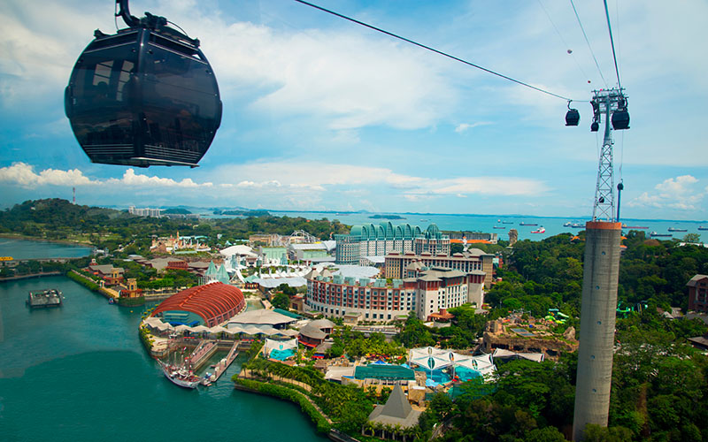 Sentosa Cable Car Singapore