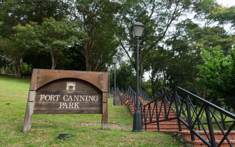 Fort Canning Park Singapore