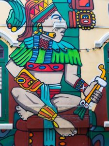 Street art in Haji Lane