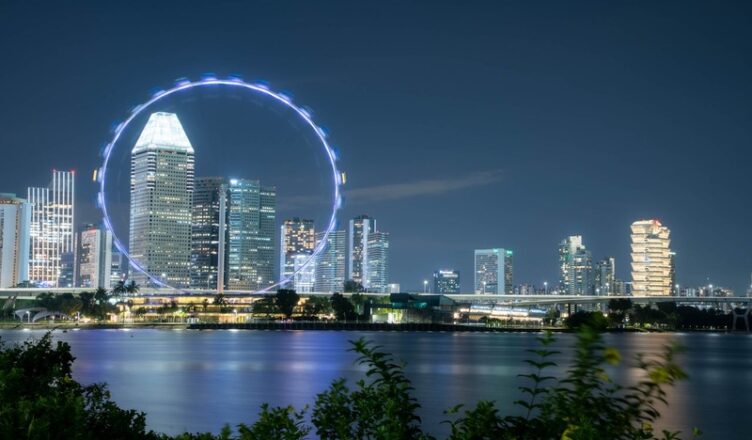 Singapore Flyer, a giant observation wheel with city views