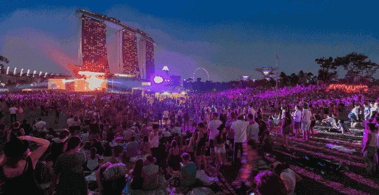 St. Jeromes Laneway Festival in Singapore