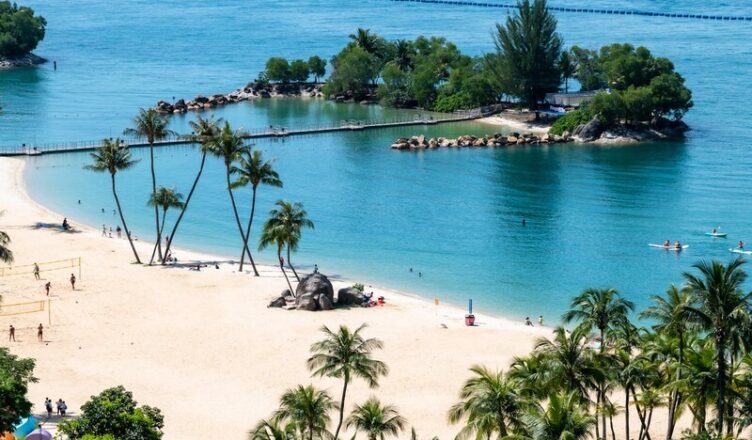 Sentosa Island Beach Resort in Singapore